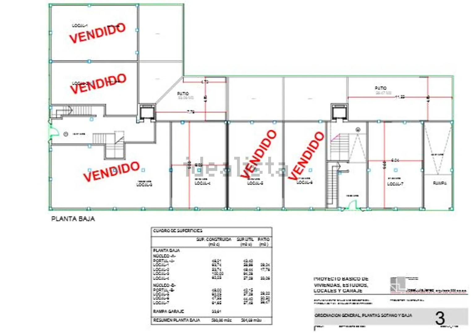 Local en venta en Calle Nao Santiago, 22 — Plano